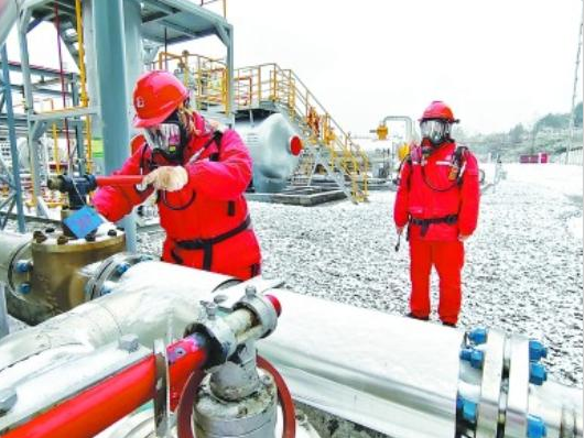 积极应对寒潮天气 筑牢天然气安稳..